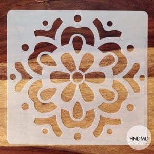 8by8 inch stencil - Design 36