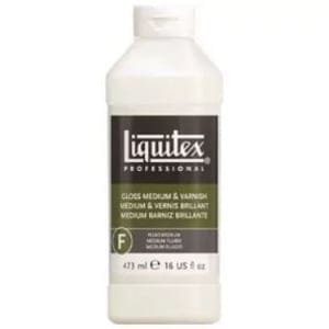 Liquitex Fluid Medium Gloss Medium & Varnish 473ML