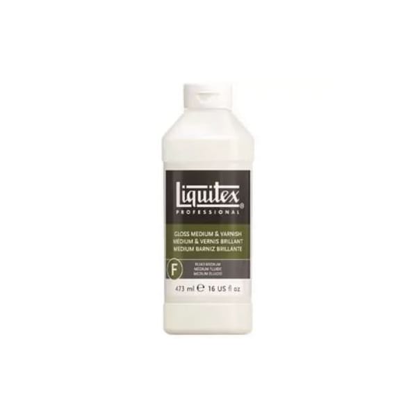 Liquitex Fluid Medium Gloss Medium & Varnish 473ML
