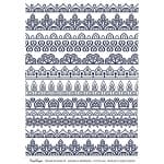 CrafTangles A4 Transfer It Sheets - Mandala Borders 1