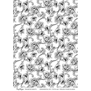 CrafTangles A4 Transfer It Sheets - Ornamental Pattern