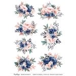CrafTangles A4 Transfer It Sheets - Spring Flowers 3