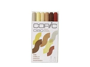Copic Ciao Markers 6 Piece Set (Hair)