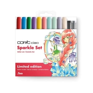 Copic Ciao Markers 10 Piece Sparkle Set