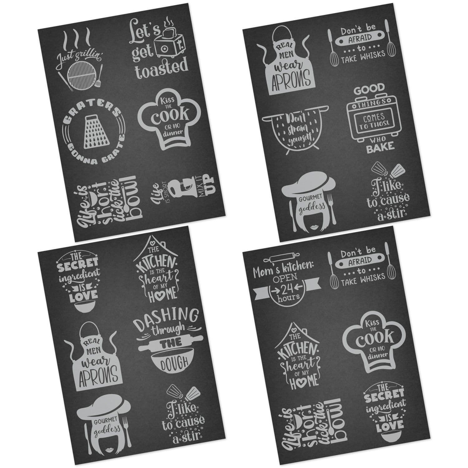 CrafTangles Decoupage Paper A4 - My Kitchen My Kitchen Amazon 4 Images My-Kitchen-Amazon-4-Images