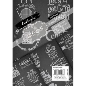 CrafTangles Decoupage Paper A4 - My Kitchen