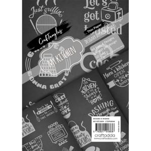 CrafTangles Decoupage Paper A4 - My Kitchen