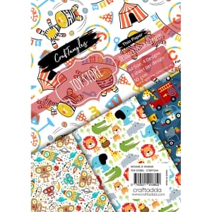 CrafTangles Decoupage Paper A4 - Toy Store
