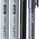 Copic Marker Doodle Pack, Blue