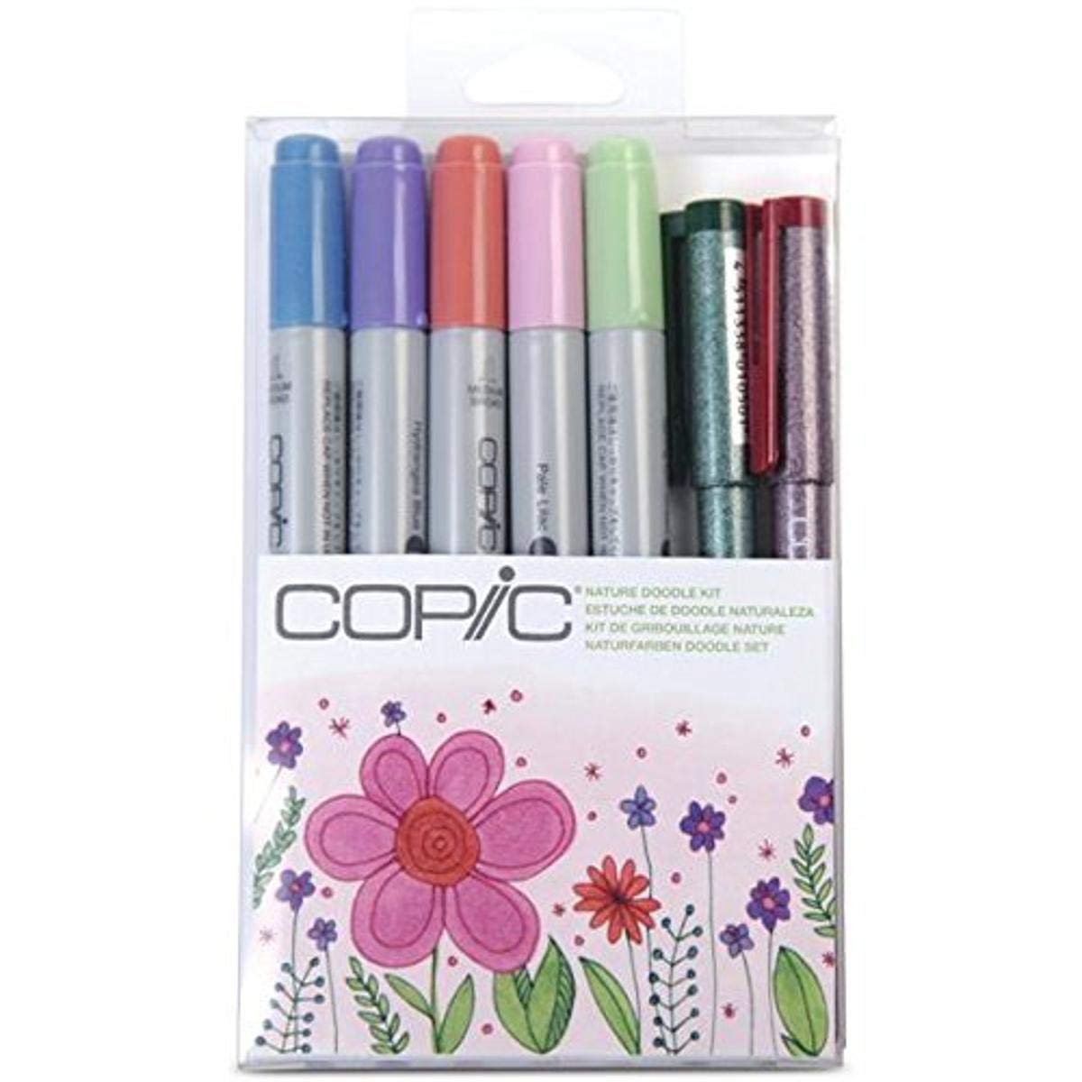 COPIC Doodle Kit Nature Set of 7 copic doodle kit nature setof 7 COPIC Doodle Kit Nature Set of 7