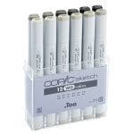 COPIC Sketch Warm Grey Markers - Set of 12