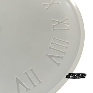 CASM-09_Silicone_Mould_12inch_Roman_Clock_1