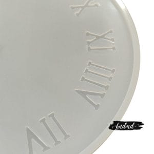CASM-09_Silicone_Mould_12inch_Roman_Clock_1