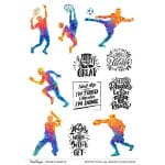 CrafTangles A4 Transfer It Sheets - Sports