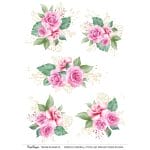 CrafTangles A4 Transfer It Sheets - Spring Flowers 5