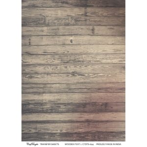 CrafTangles A4 Transfer It Sheets - Wooden Textures 1