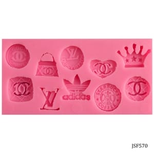 Brand Logos Silicone Clay Mould