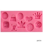 Brand Logos Silicone Clay Mould