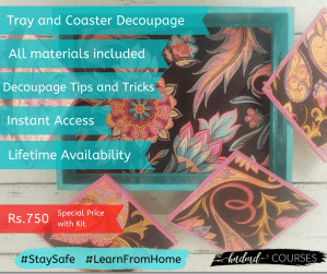 CrafTangles DIY Basic Decoupage Kit