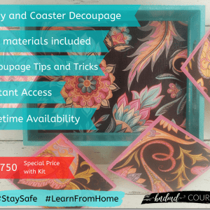 CrafTangles DIY Basic Decoupage Kit