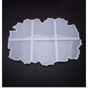 Agate Shaped Coaster Moulds (6 coasters)