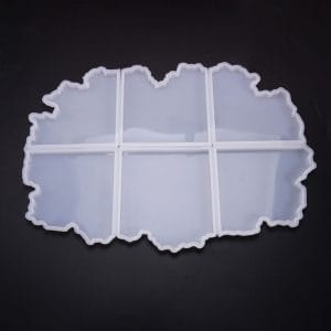 Agate Shaped Coaster Moulds (6 coasters)