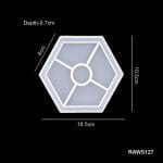 Hexagon Shaped Coaster Mould