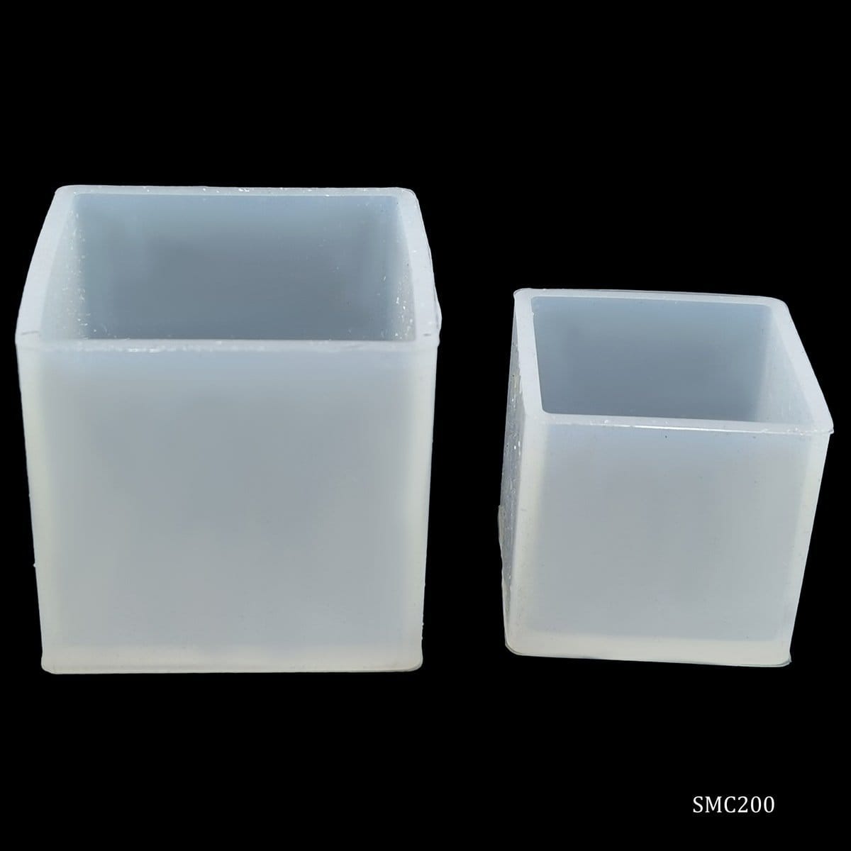 Silicone Cube Moulds - Set of 2 (SMC200) SMC200 cube resin mould Silicone Cube Moulds - Set of 2 (SMC200)
