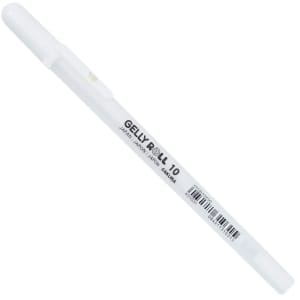 Sakura White Gelly Roll Pen - Size 10 (1 piece)