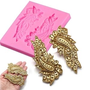 Peacock Filigree Silicone Clay Mould