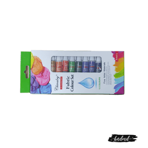 Chivalry Fabric Colour Tube Set - 12 Tubes