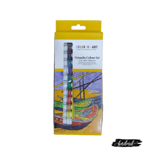 Chivalry Gouache Colour Tube Set - 12 Tubes