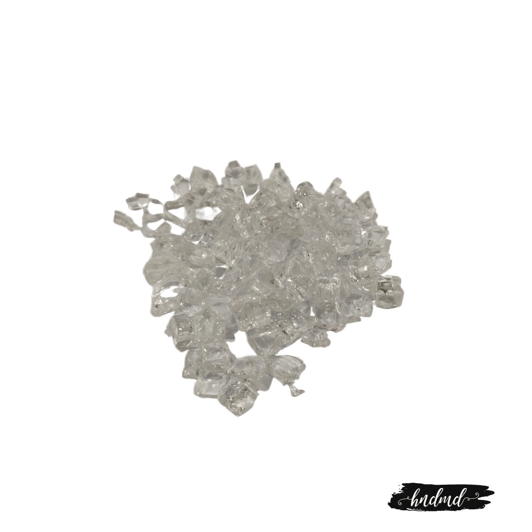 Craft Glass Resin Stones - Clear