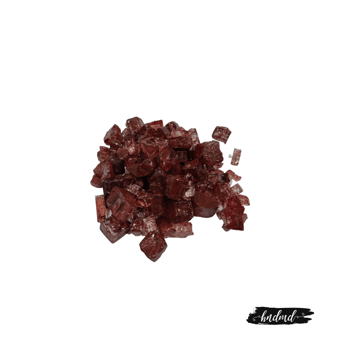 Craft Glass Resin Stones - Brown