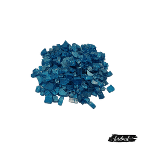 Craft Glass Resin Stones - Metallic Blue