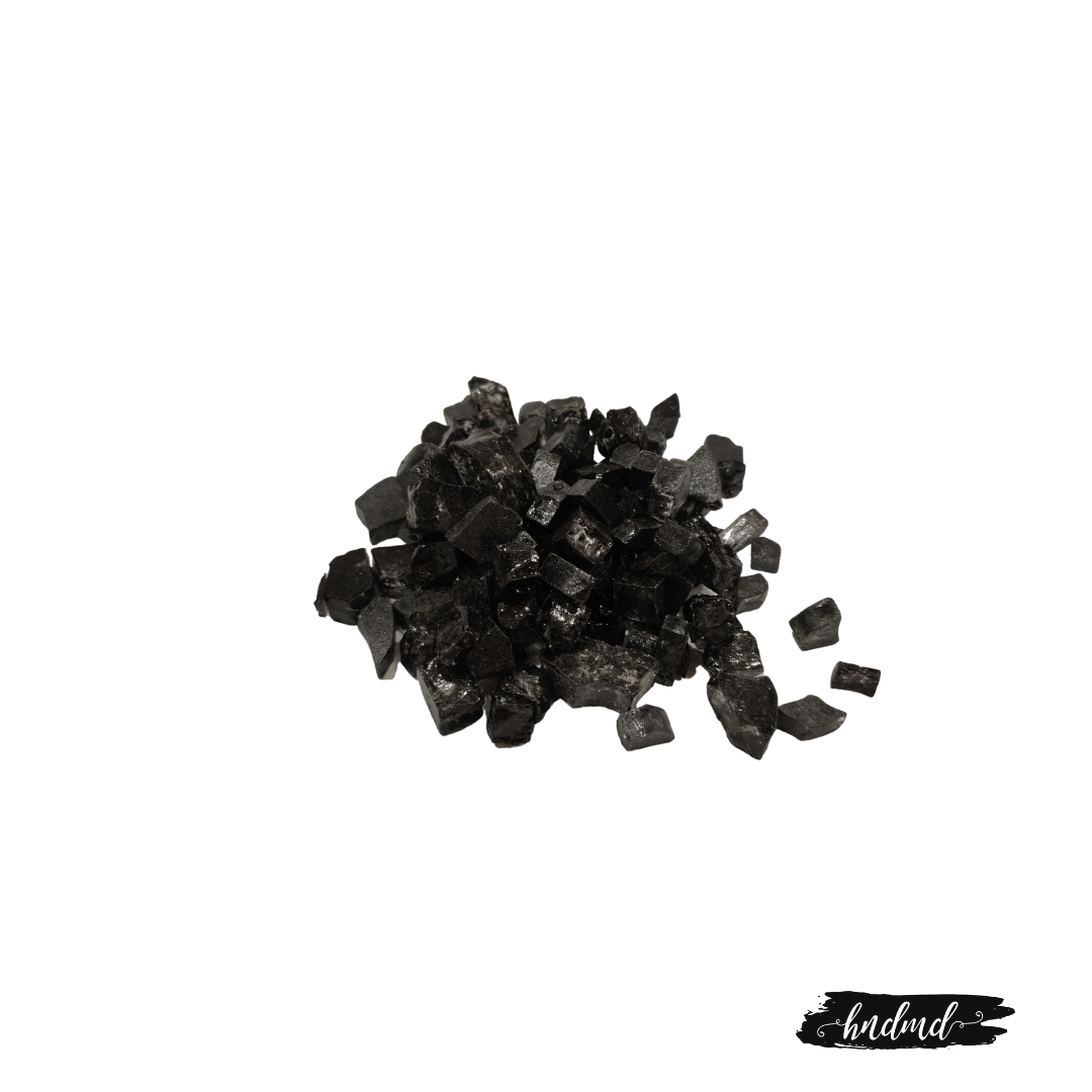 Craft Glass Resin Stones - Metallic Black