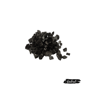 Craft Glass Resin Stones - Metallic Black