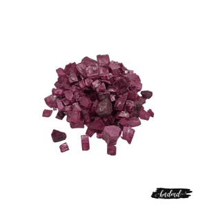 Craft Glass Resin Stones - Metallic Lavendar