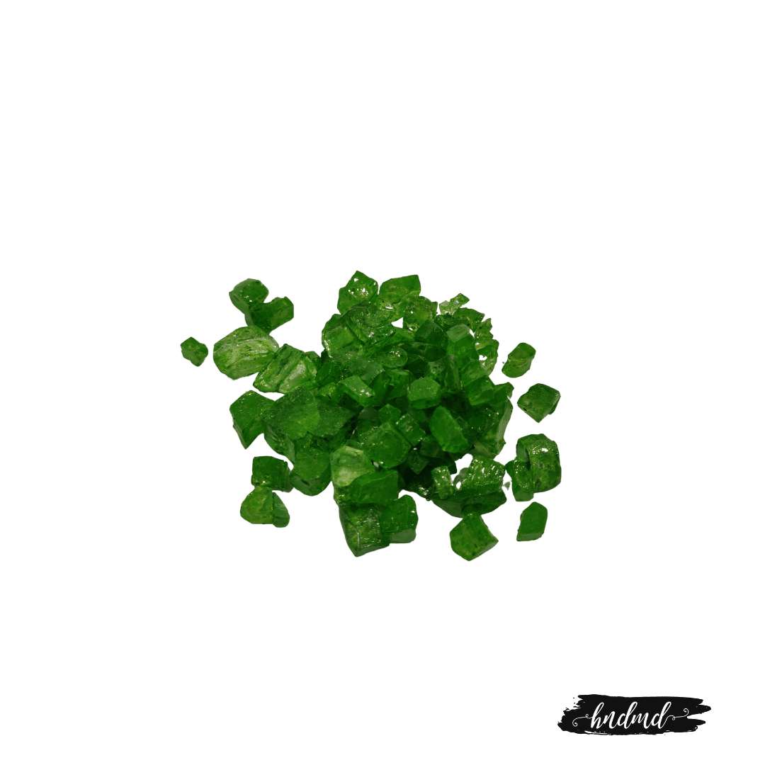 Craft Glass Resin Stones - Light Green