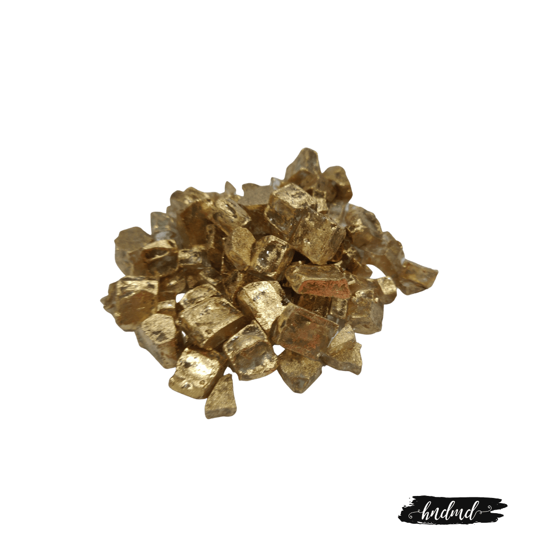 Craft Glass Resin Stones - Champagne Gold