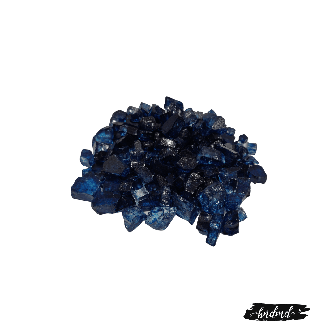 Craft Glass Resin Stones - Dark Blue