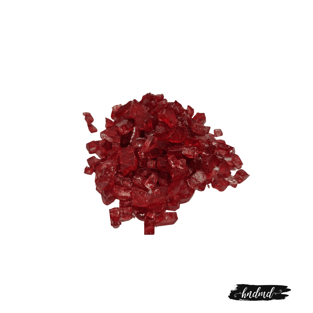 Craft Glass Resin Stones - Rani (Reddish Pink)