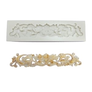 Vintage Flourishes Silicone Mould