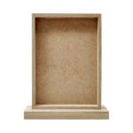 CrafTangles MDF Standing Photo frame (Shadow Frame) (6 by 8.5 inches)