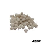 Craft Resin Stones (Type C) - White rounded stones