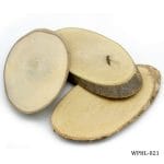 Natural Oval Wood Plate Medium 3 pcs (WPHL-021)