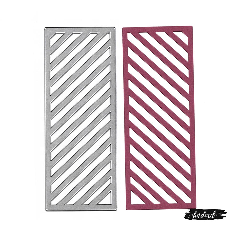 Steel Cutting Dies - Slimline - Stripes XY960 steel cutting dies CraftAdda 1 XY960_steel_cutting_dies_CraftAdda_1