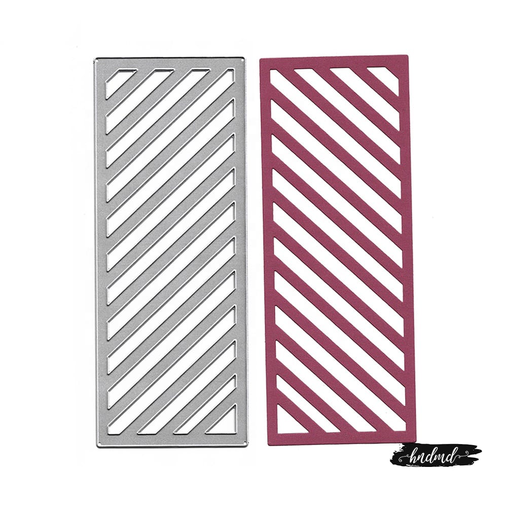 Steel Cutting Dies - Slimline - Stripes XY960 steel cutting dies CraftAdda 1 XY960_steel_cutting_dies_CraftAdda_1