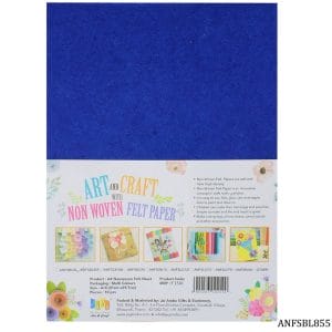 A4 Felt Sheets - Blue (Pack of 10 sheets)