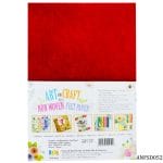 A4 Felt Sheets - Dark Red (Pack of 10 sheets)